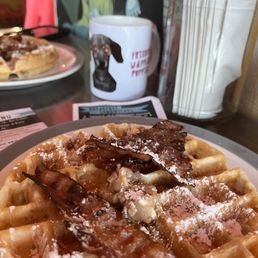 Bacon waffle