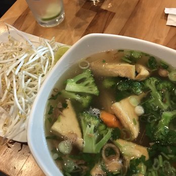 Pho 99 - Vegetable and tofu Pho! Yummy!!! - Vietnamese Near Me - Sarasota, Florida