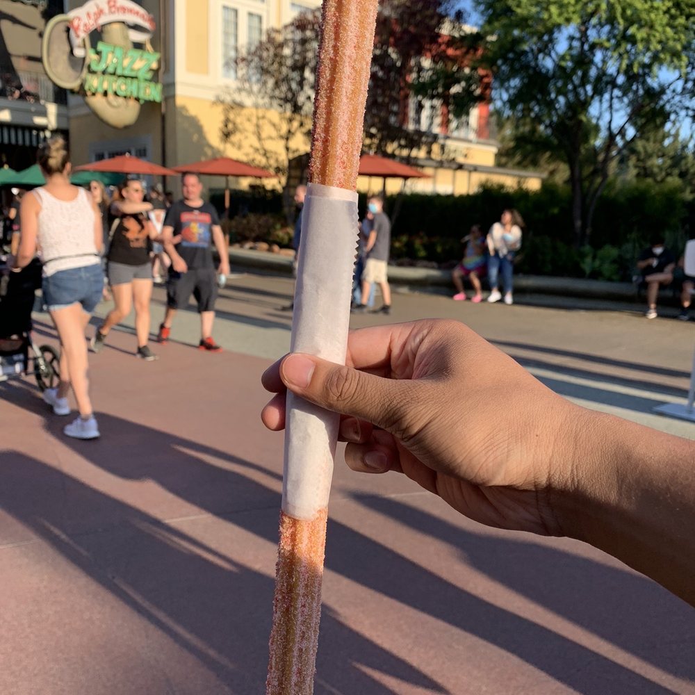 California Churro Cart - Strawberry cheesecake churro - Desserts Near Me - Anaheim, California