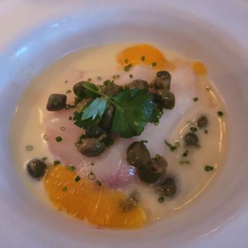 Freeman’s - Yellowtail crudo - Modern European Near Me - Provincetown, Massachusetts Freeman’s - Yellowtail crudo - Modern European Near Me - Provincetown, Massachusetts
