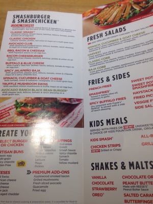 Menu photo 3 Smashburger Westwood, MA Menu photo 3 Smashburger Westwood, MA