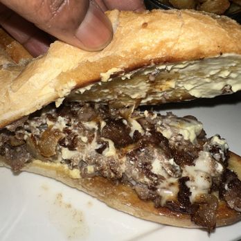 Nerdvana - high steaks sandwich - New American Near Me - Frisco, Texas