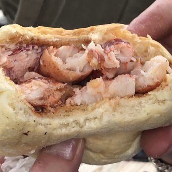 The Clam Shack - Lobster Roll. Very meaty - Seafood Near Me - Kennebunk, Maine The Clam Shack - Lobster Roll. Very meaty - Seafood Near Me - Kennebunk, Maine