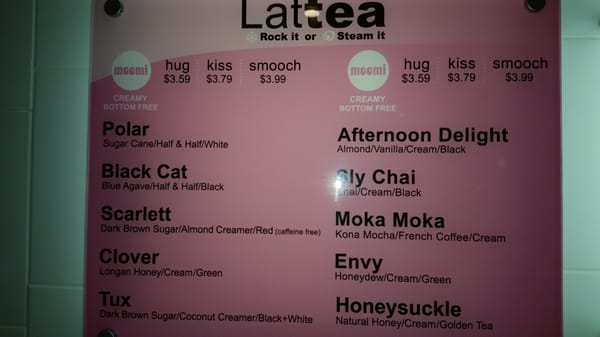 Menu photo 6 Boba Tea Company Albuquerque, NM