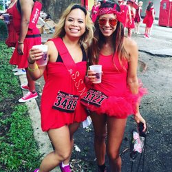 New Orleans Red Dress Run - Red Dress Run fun!