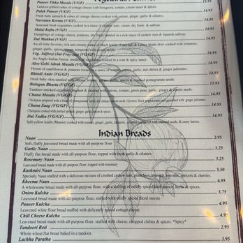 Anār Indian Restaurant - Menu - Indian Near Me - New York, New York Anār Indian Restaurant - Menu - Indian Near Me - New York, New York