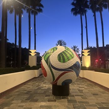 Union Station - Art installation outside - Train Stations Near Me - Los Angeles, California