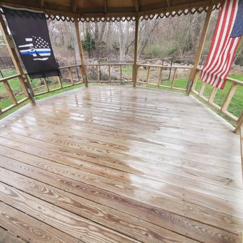 4 Brothers Pressure Washing - Gazebo is Like brand new amazing - Pressure Washers Near Me