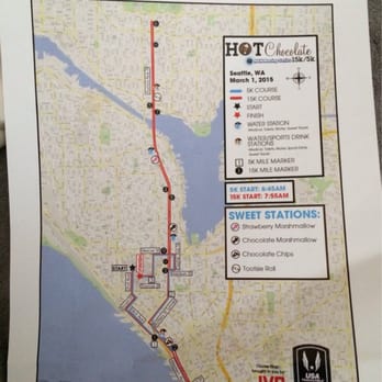 Hot Chocolate 15k/5k - The course - Fitness & Instruction Near Me - Seattle, Washington