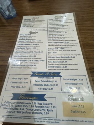 Menu photo 2 Cathy's Grill Petersburg, VA