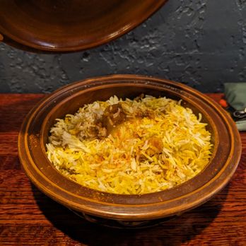 Sultan - Matka murgh biryani - unremarkable, though not bad. Just bland for my tastes. - Pakistani Near Me - Madison, Wisconsin