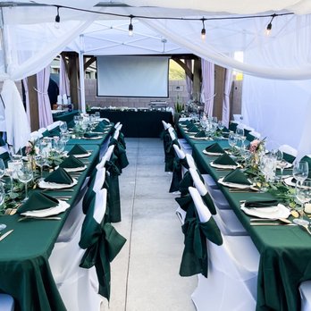 VIP Party Rentals - Chair cover with bow is amazing!! - Party Equipment Rentals Near Me VIP Party Rentals - Chair cover with bow is amazing!! - Party Equipment Rentals Near Me