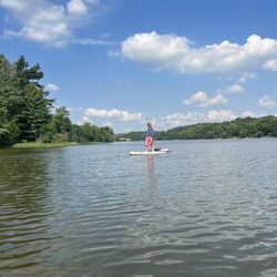 Aj Jolly Lake - Paddle Boarding on Lake