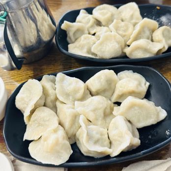 Dumpling Era - Pork Shrimp Chive and Pork with Chive dumplings - Chinese Near Me - San Bruno, California