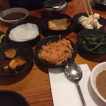 Oegadgib - All of the sides that come with the unlimited meat. This was just for two people - Korean Near Me - Annandale, Virginia
