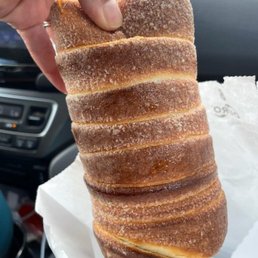 Golden Glaze Chimney Cake