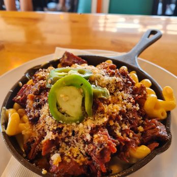 Smokey and the Brisket - Burnt end mac n cheese - Barbeque Near Me - La Mesa, California Smokey and the Brisket - Burnt end mac n cheese - Barbeque Near Me - La Mesa, California
