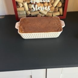 Pumpkin espresso tiramisu using cardamom extract & espresso sugar.Follow me on IG @bisou.bisou.kitchen