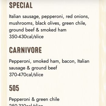Dion's Pizza - 505 pizza - Pizza Near Me - Bernalillo, New Mexico