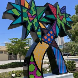 Romero Britto Art - Backside
