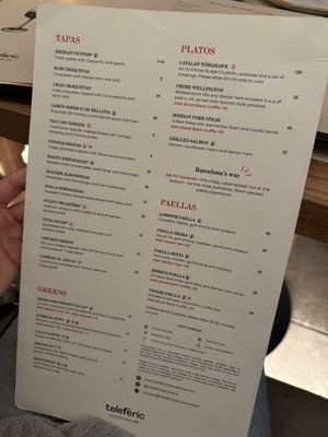 Menu photo 8 Teleferic Barcelona Long Beach, CA Menu photo 8 Teleferic Barcelona Long Beach, CA