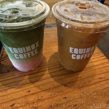 Equinox Coffee - Two drinks from the menu - Coffee & Tea Near Me - Norfolk, Virginia Equinox Coffee - Two drinks from the menu - Coffee & Tea Near Me - Norfolk, Virginia