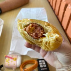 Town Donuts & Breakfast Covington - Sausage jalepeno and cheese kolache