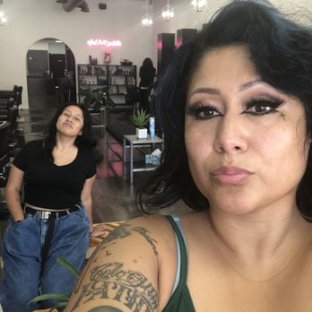 Ink Salon - Waiting in waiting area - Hair Salons Near Me - Covina, California