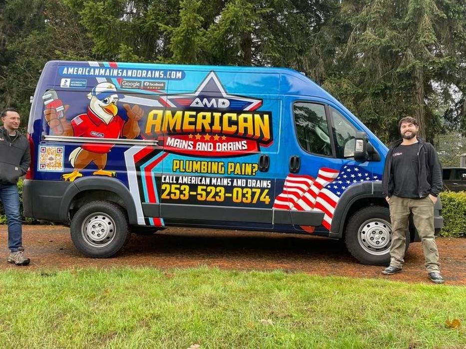 Slide of American Mains and Drains