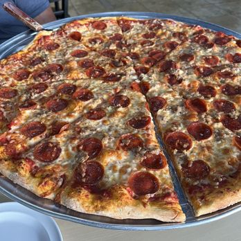 Main Street Pizza - Large Sausage and pepperoni - Pizza Near Me - Kissimmee, Florida Main Street Pizza - Large Sausage and pepperoni - Pizza Near Me - Kissimmee, Florida