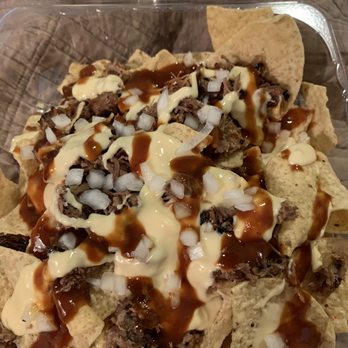 SLAB BBQ & Beer - BBQ Nachos Specialty - Barbeque Near Me - Austin, Texas