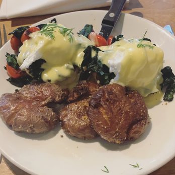 Lola - Veggie Eggs Benedict - Greek Near Me - Seattle, Washington Lola - Veggie Eggs Benedict - Greek Near Me - Seattle, Washington