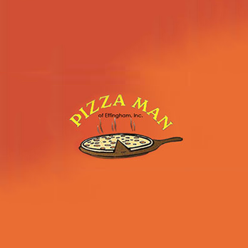 The Pizza Man - a slice of pizza on a pan - Pizza Near Me - Effingham, Illinois The Pizza Man - a slice of pizza on a pan - Pizza Near Me - Effingham, Illinois