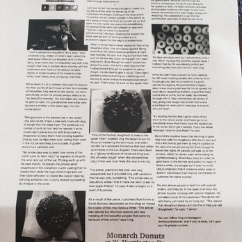 Monarch Donuts - The story behind the wonderful donut creator. - Donuts Near Me - Arcadia, California Monarch Donuts - The story behind the wonderful donut creator. - Donuts Near Me - Arcadia, California