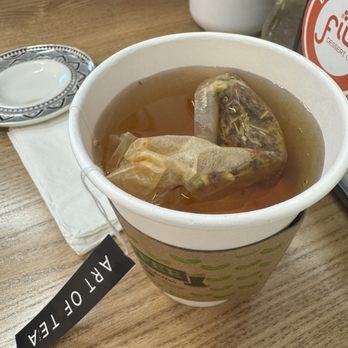 Filo Dessert - Lemon Ginger Tea Served hot but can't taste the flavor - Ice Cream & Frozen Yogurt Near Me - Anaheim, California Filo Dessert - Lemon Ginger Tea Served hot but can't taste the flavor - Ice Cream & Frozen Yogurt Near Me - Anaheim, California