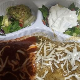 Half and half Carne asada burrito. Half and half Carne asada burrito.
