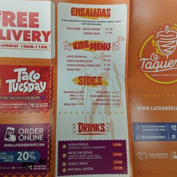La Taqueria - Mexican Near Me - Hicksville, New York