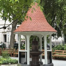 Finsbury Circus Garden - Water fountain 6/28/25