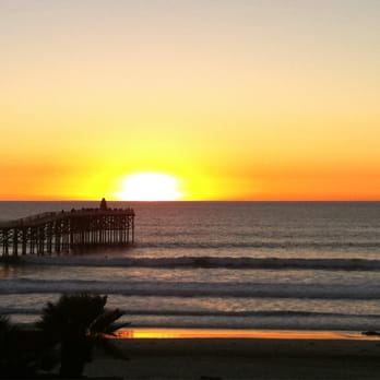 Tower 23 - Sunset from the surf pad balcony - San Diego, CA