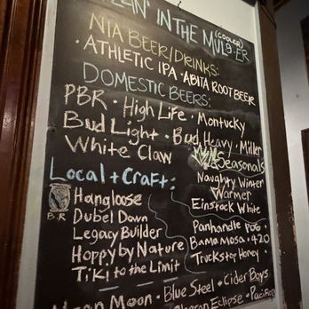 Blind Mule - Beer menu - American Near Me - Mobile, Alabama