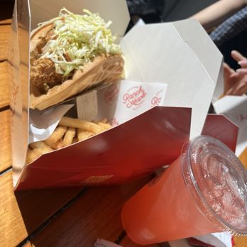 Ranch and Maple - Georgia peach lemonade - Chicken Wings Near Me - Los Angeles, California