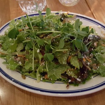 Kindred Fare - This mixed green salad..understated, modest, but oh so good - New American Near Me - Geneva, New York Kindred Fare - This mixed green salad..understated, modest, but oh so good - New American Near Me - Geneva, New York