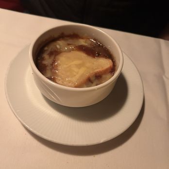 Napa Valley Wine Train - French onion soup was really tasty. - New American Near Me - Napa, California