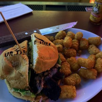 Way Point Saloon - Chicken club with tots. Yummy - Sports Bars Near Me - Ramona, California Way Point Saloon - Chicken club with tots. Yummy - Sports Bars Near Me - Ramona, California