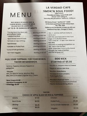 Menu photo 5 La Verdad Cafe Deli Buffalo, NY Menu photo 5 La Verdad Cafe Deli Buffalo, NY
