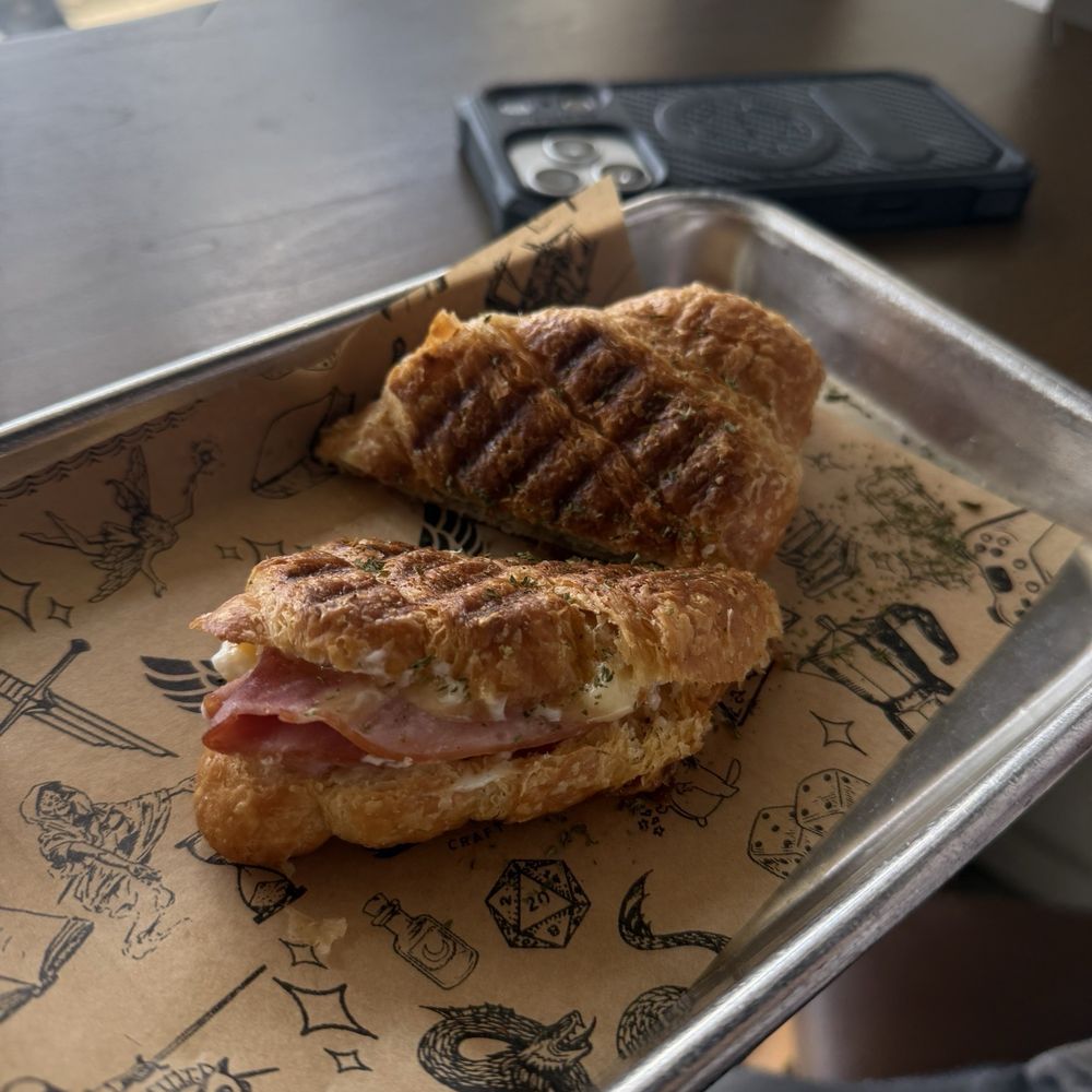Ham & Cheese croissant sandwich Ham & Cheese croissant sandwich