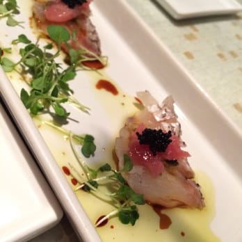KAI ZAN - Madai Carpaccio - Asian Fusion Near Me - Chicago, Illinois