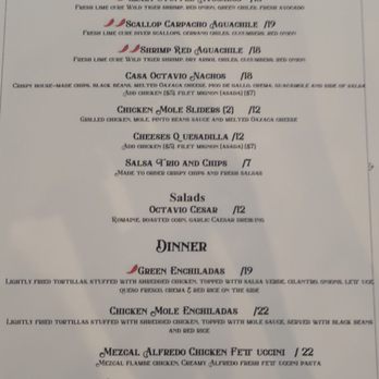 Casa Octavio - Right menu page - Mexican Near Me - San Diego, California Casa Octavio - Right menu page - Mexican Near Me - San Diego, California