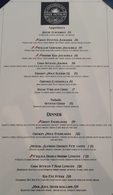 Menu photo 8 Casa Octavio San Diego, CA Menu photo 8 Casa Octavio San Diego, CA