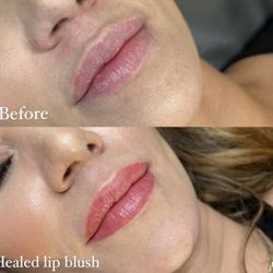 OC Microblading - Before/After lip blush